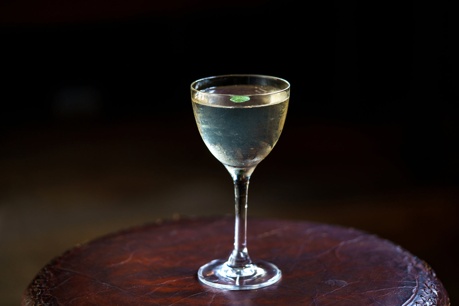 Twisted Nose Watercress Martini